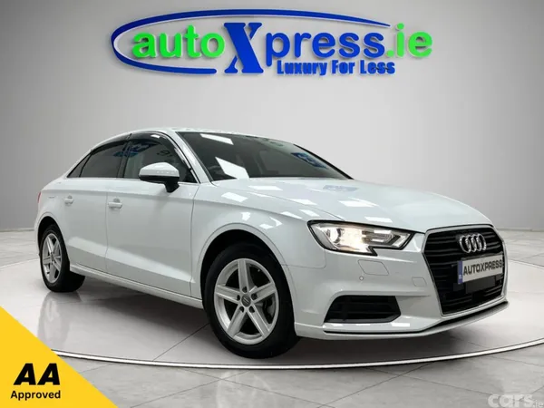 Audi A3 Saloon, Petrol, 2017, White