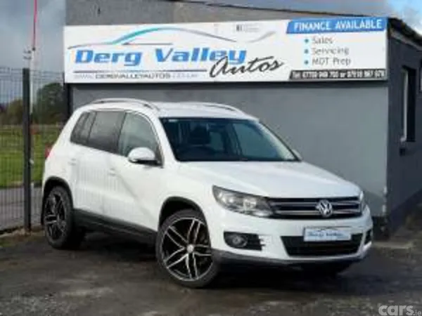 Volkswagen Tiguan SUV, Diesel, 2015, White