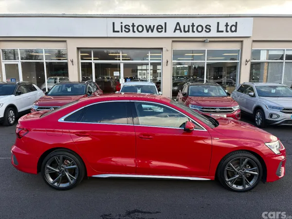 Audi A3 Saloon, Petrol, 2021, Red