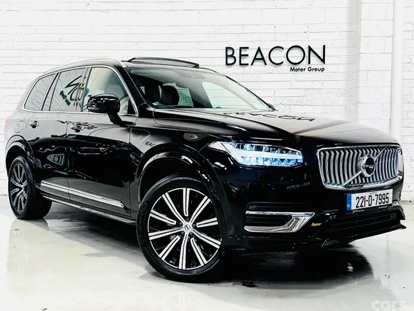 Volvo XC90 SUV, Petrol Plug-in Hybrid, 2022, Black