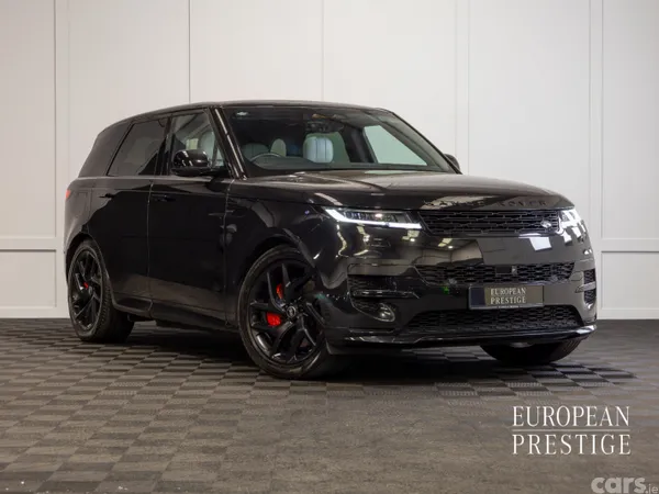 Land Rover Range Rover Sport SUV, Petrol Plug-in Hybrid, 2024, Black