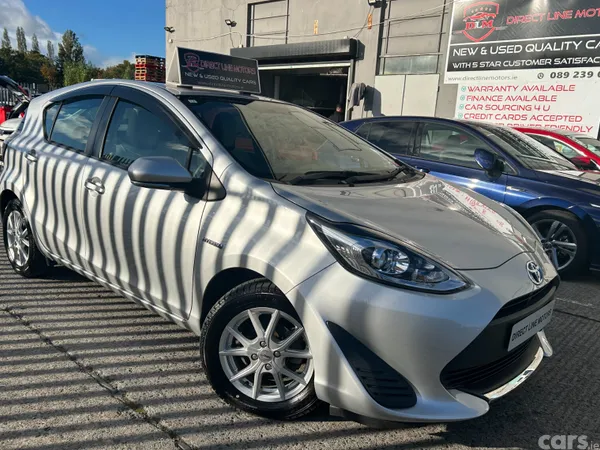 Toyota Aqua Hatchback, Petrol Hybrid, 2019, Silver
