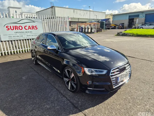 Audi S3 Saloon, Petrol, 2017, Black