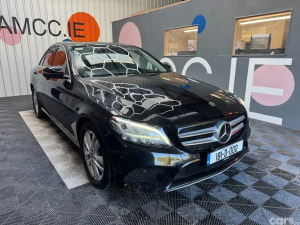 Mercedes-Benz C-Class Saloon, Petrol, 2018, Black