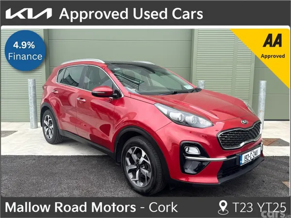 Kia Sportage MPV, Diesel, 2019, Red