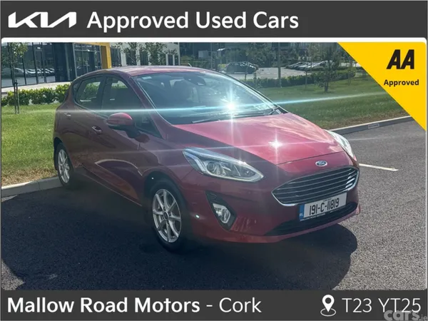 Ford Fiesta Hatchback, Petrol, 2019, Red