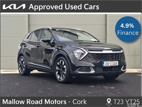 Kia Sportage MPV, Petrol Plug-in Hybrid, 2022, Black