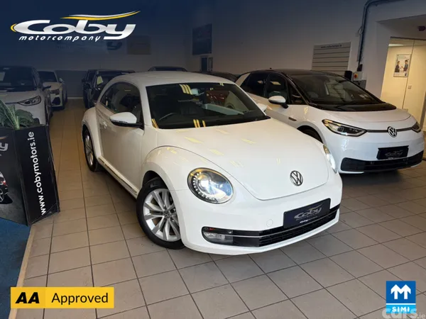 Volkswagen Beetle Hatchback, Petrol, 2013, White