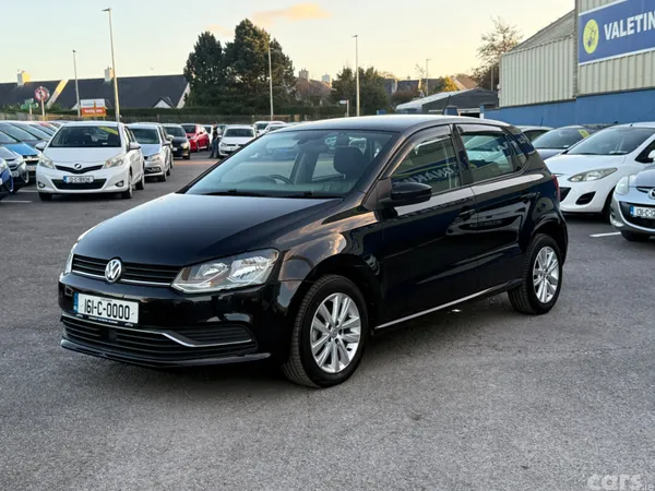 Volkswagen Polo Hatchback, Petrol, 2016, Black
