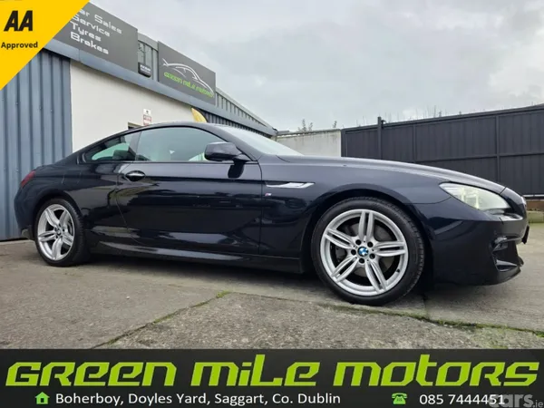 BMW 6-Series Coupe, Diesel, 2012, Black