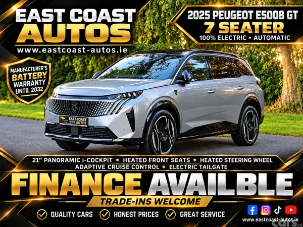 Peugeot 5008 SUV, Electric, 2025, Grey