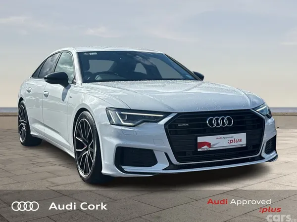 Audi A6 Saloon, Petrol Plug-in Hybrid, 2021, White
