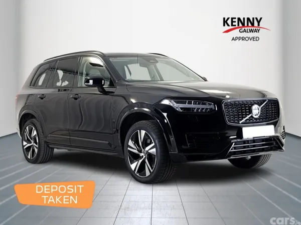 Volvo XC90 MPV, Petrol Plug-in Hybrid, 2024, Black