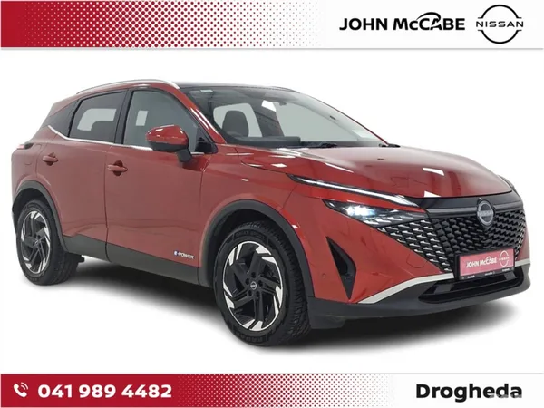 Nissan Qashqai MPV, Petrol Hybrid, 2026, Red