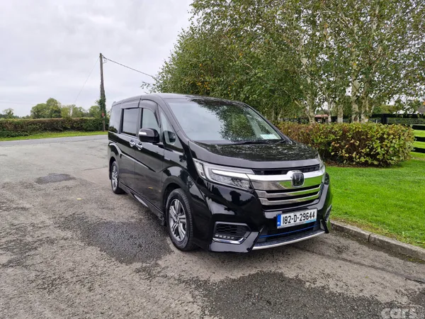 Honda Stepwagon MPV, Petrol Hybrid, 2018, Black