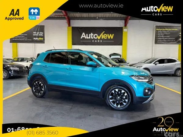 Volkswagen T-Cross SUV, Petrol, 2021, Green