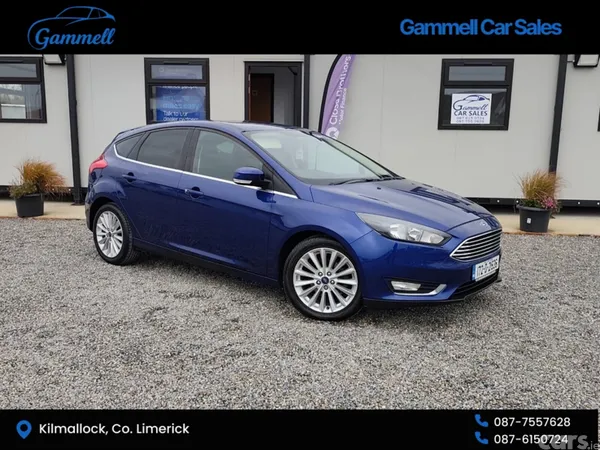 Ford Focus Hatchback, Diesel, 2017, Blue
