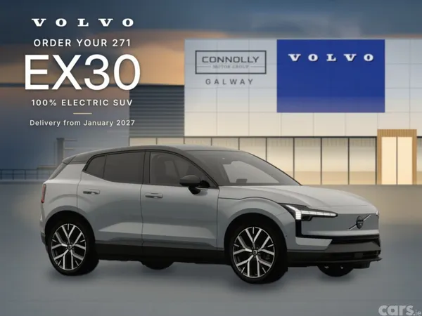 Volvo EX30 SUV, Electric, 2027, Grey