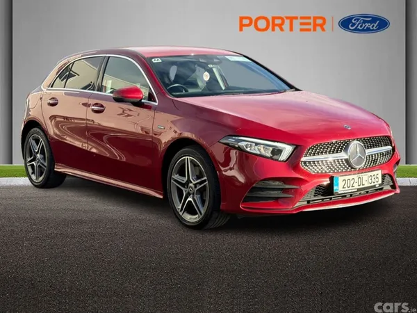 Mercedes-Benz A-Class Hatchback, Petrol Plug-in Hybrid, 2020, Red