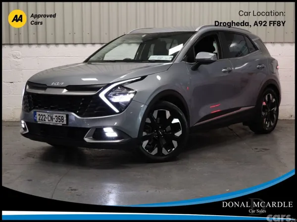 Kia Sportage SUV, Petrol Plug-in Hybrid, 2022, Grey