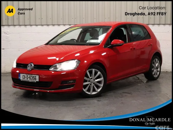 Volkswagen Golf Estate, Diesel, 2013, Red