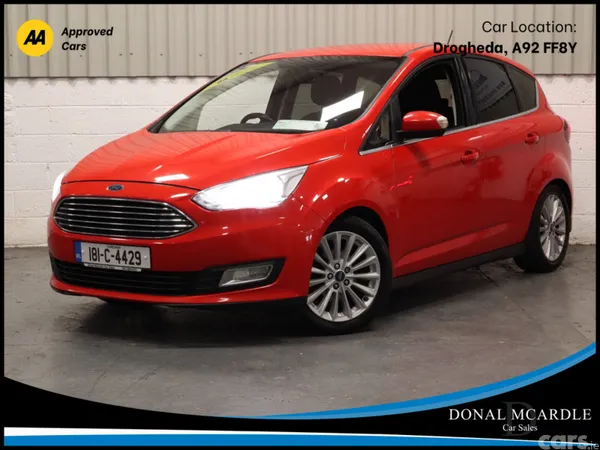 Ford C-Max MPV, Diesel, 2018, Red
