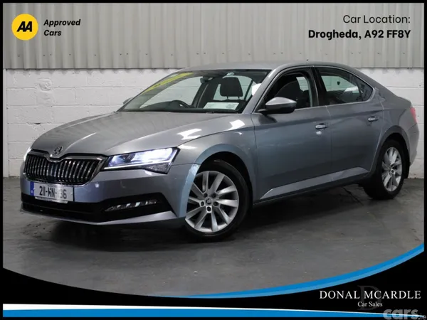 Skoda Superb Saloon, Diesel, 2021, Grey