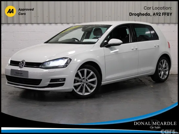 Volkswagen Golf Hatchback, Petrol, 2017, White