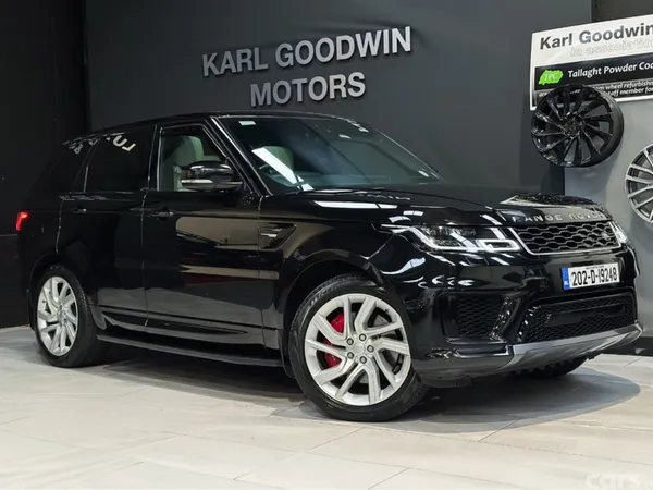 Land Rover Range Rover Sport SUV, Petrol Plug-in Hybrid, 2020, Black