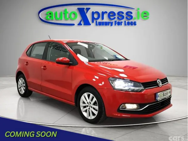Volkswagen Polo Hatchback, Petrol, 2017, Red