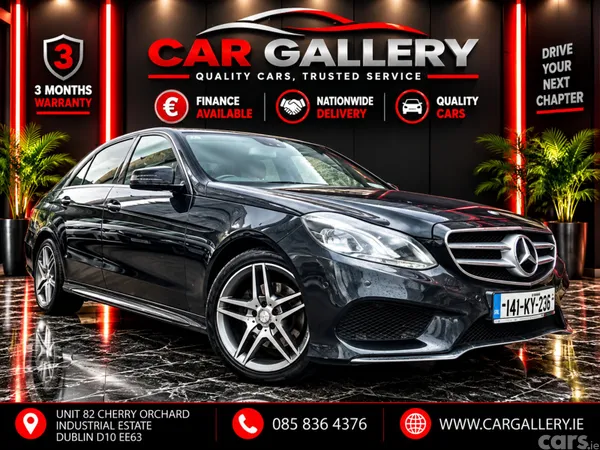 Mercedes-Benz E-Class Saloon, Diesel, 2014, Black