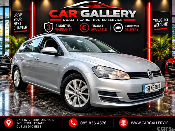 Volkswagen Golf Estate, Diesel, 2015, Silver