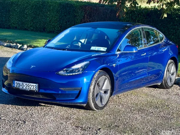 Tesla Model 3 Saloon, Electric, 2020, Blue