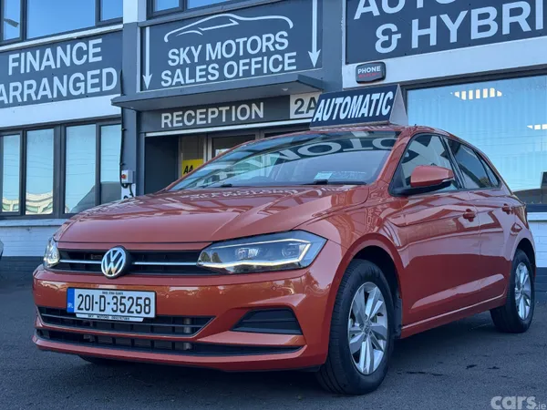Volkswagen Polo Hatchback, Petrol, 2020, Orange