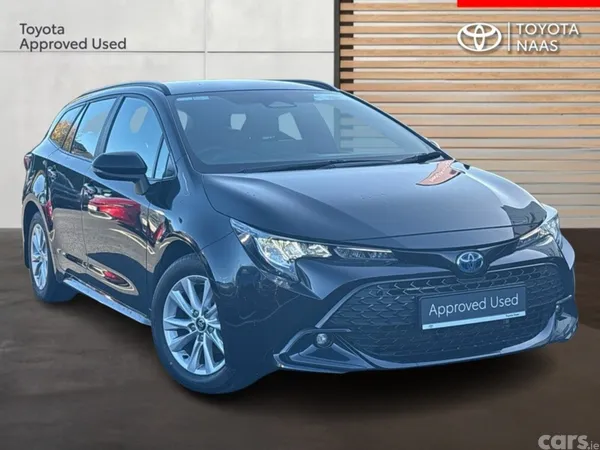 Toyota Corolla Estate, Petrol Hybrid, 2025, Black
