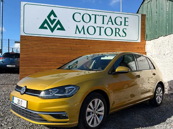 Volkswagen Golf Hatchback, Petrol, 2017, Gold
