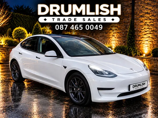 Tesla Model 3 Saloon, Electric, 2023, White