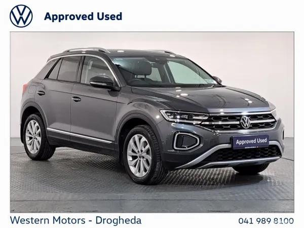 Volkswagen T-Roc SUV, Petrol, 2024, Grey