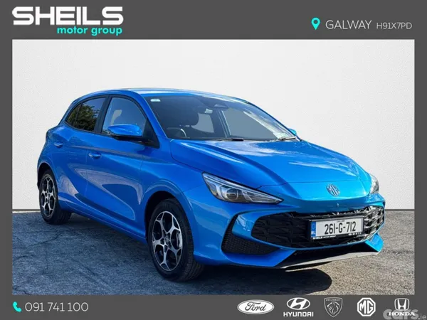 MG MG3 Hatchback, Petrol Hybrid, 2026, Blue