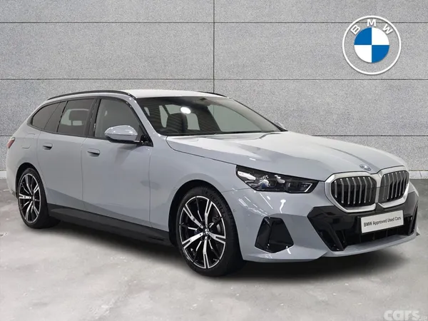 BMW 5-Series Estate, Petrol Hybrid, 2026, Grey
