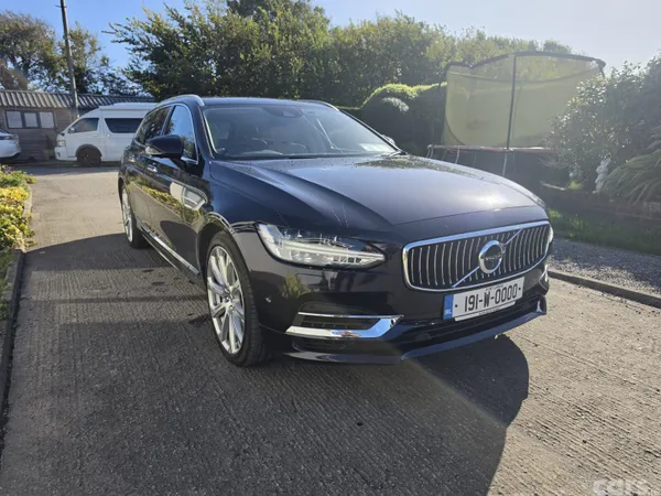 Volvo V90 Estate, Petrol Plug-in Hybrid, 2019, Blue