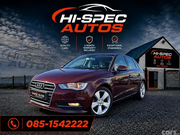 Audi A3 Hatchback, Diesel, 2015, Red