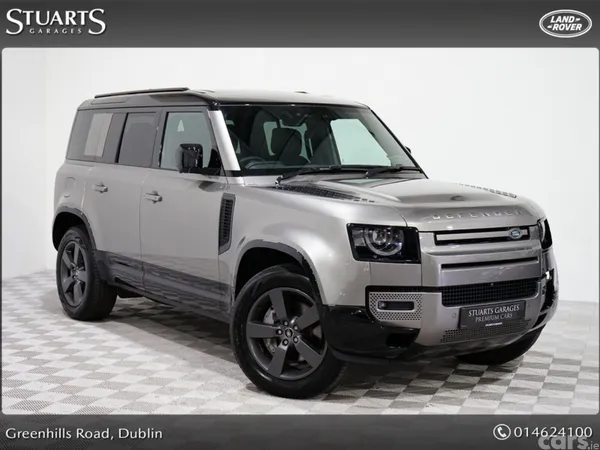 Land Rover Defender Estate, Petrol Plug-in Hybrid, 2025, Silver
