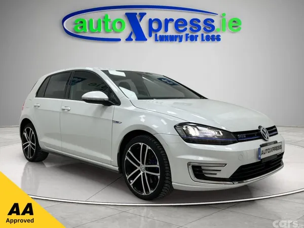 Volkswagen Golf Hatchback, Petrol Plug-in Hybrid, 2017, White