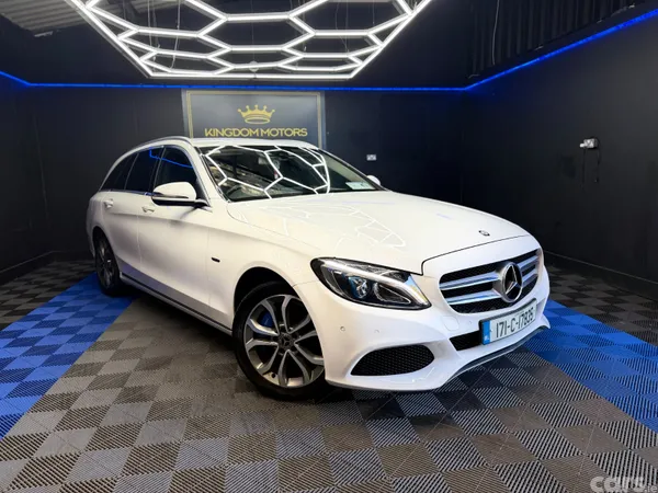 Mercedes-Benz C-Class Estate, Petrol Plug-in Hybrid, 2017, White