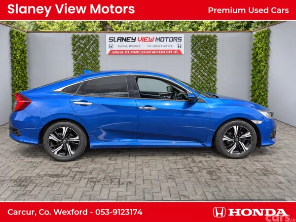 Honda Civic Saloon, Petrol, 2020, Blue