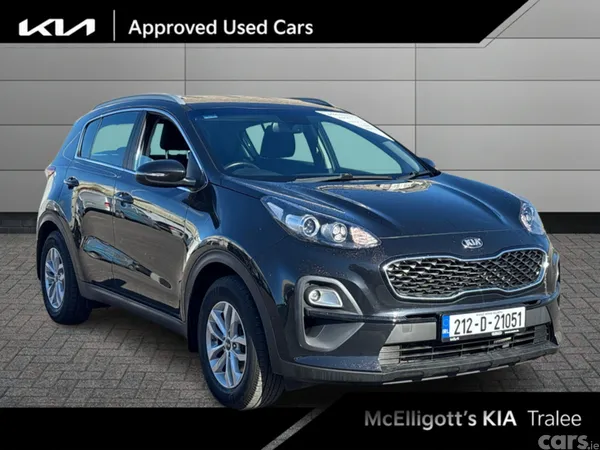Kia Sportage MPV, Diesel Hybrid, 2021, Black