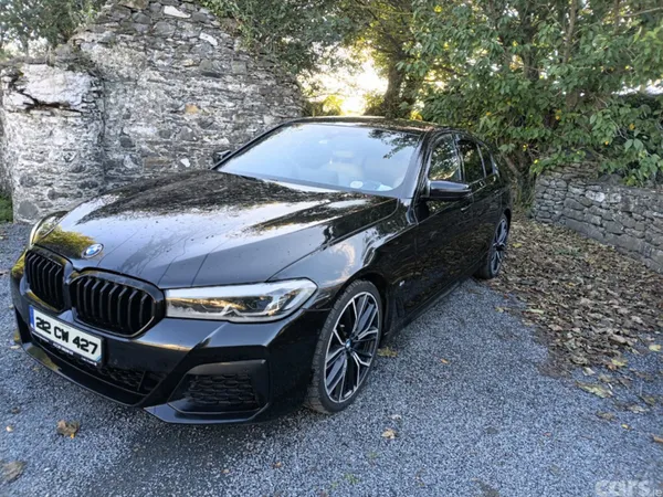 BMW 5-Series Saloon, Diesel, 2021, Black