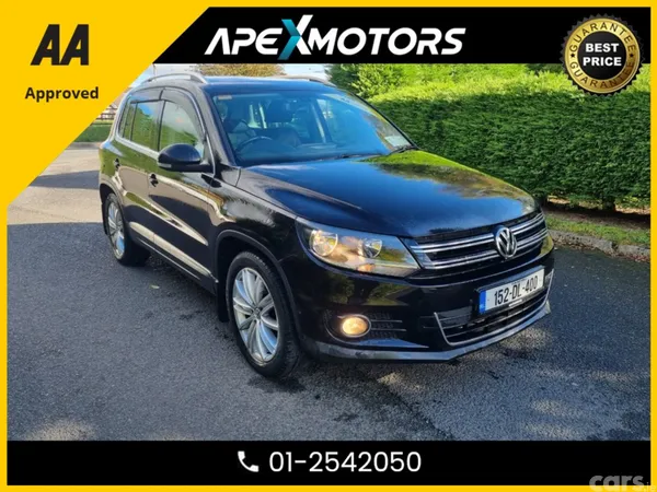 Volkswagen Tiguan SUV, Diesel, 2015, Black