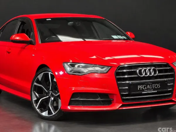 Audi A6 Saloon, Diesel, 2017, Red
